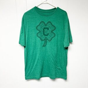 Fanatics Celtics Shamrock Graphic Short Sleeve Green Tee Large